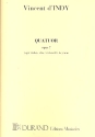 Quatuor op.7  pour piano, violon, alto et violoncelle parties