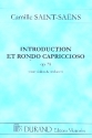 Introduction et rondo capriccioso op.28 pour violon et orchestre partition de poche