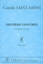 Concerto no.2 op.22 pour piano et orchestre partition miniature