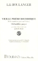 Vieille prière bouddhique für Tenor, gem Chor und Orchester Chorpartitur (frz/en)