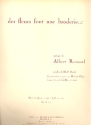 Des fleurs font une broderie op.35,1 pour chant et piano