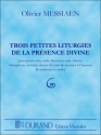 3 petites liturgies de la prsence Divine partition de poche
