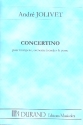 Concertino pour trompette, piano et orchestre  cordes partition miniature