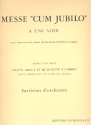 Messe cum jubilo op.11 pour baryton(s), orgue et quintette  cordes partition