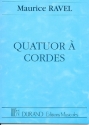 Quatuor  cordes fa majeur pour 2 violons, alto et violoncelle partition miniature