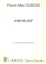  pas de loup fr Altsaxophon und Klavier