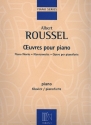 Oeuvres  pour piano