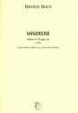 Miserere op.93 pour choeur mixte (5 voix solistes) a cappella partition