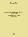 Maurice Ravel, Alborada del gracioso Gitarrenquartett Partitur