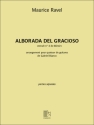 Maurice Ravel, Alborada del gracioso Gitarrenquartett Stimmen-Set