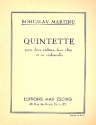 Quintette pour 2 violons, 2 altos et violoncelle partition de poche