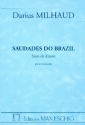 Saudades do Brazil pour orchestre partition de poche
