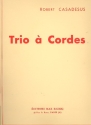 Trio  cordes pour violon, alto et violoncelle parties