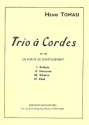 Trio  cordes en ut pour violon, alto et violoncelle parties