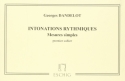 Intonations rhythmiques vol.1 mesures simples
