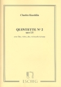 Quintett Nr.2 op.223 fr Flte, Violine, Viola, Violoncello und Harfe Stimmen