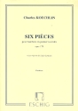 6 Stcke op.179  fr Oboe und Streichquartett Partitur