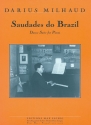 Saudades do Brasil op.67  pour piano