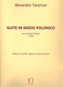 Suite in modo polonico fr Gitarre und Harfe Partitur und Stimme