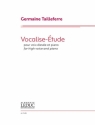 Vocalise-tude for high voice and piano