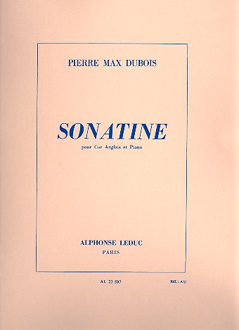 Sonatine pour cor anglais et piano