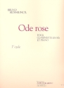 Ode rose pour clarinette et piano
