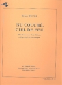 Nu couch ciel de feu op.32 (+CD) pour 3 fltes et dispositif lectroacoustique partition