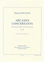Arcanes concertantes op.38 pour orgue, cordes et percussion orgue