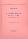 Les mandres de Viviane pour flute et harpe (piano) parties
