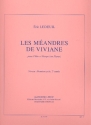 Les mandres de Viviane pour flute et harpe (piano) parties