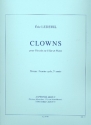Clowns pour piccolo (flute) et piano