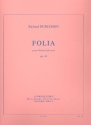 Folia op.43 pour violoncelle