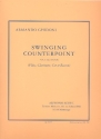 Swinging Counterpoint pour flte, clarinette, cor et basson partition et parties