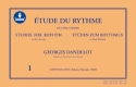 Dandelot Etude Du Rythme 1 Bk/Dcard