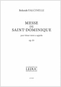 Rolande Falcinelli, Messe De Saint-Dominique Gemischter Chor Chorpartitur