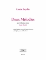 Louis Beydts, Deux Mlodies pour voix leve High Voice and Piano Buch