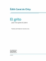Edith Canat De Chizy, El Grito (Low Voice) Low Voice and Piano Klavierauszug