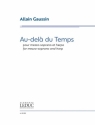 Au-Del Du Temps Mezzo-Soprano and Harp Vocal Score