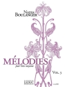 Mlodies Vol.3 pour voix moyenne  et piano
