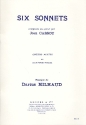 10 sonnets composs au secret op.266 pour choeur mixte partition (fr)