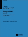 Schmitt  Psaume 47 Sop Choeur Orgue Et Orch. Partie De Choeur Vocal and Piano