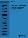 J'Ai Deux Amours for vocal and piano