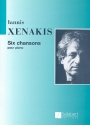 6 Chansons  pour piano
