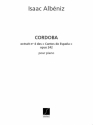 I. Albeniz Cordoba Chants D'Espagne N 4  pour piano