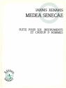 Medea Senecae pour 6 instruments et choeur d'hommes partition