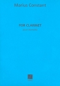 For Clarinet pour clarinette