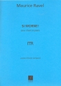 Si Morne pour chant et piano