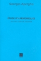 tudes d'harmoniques pour 2 violins et violoncelle partition