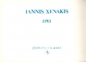 Epei for english horn, clarinet, trumpet, 2 trombones, double bass score