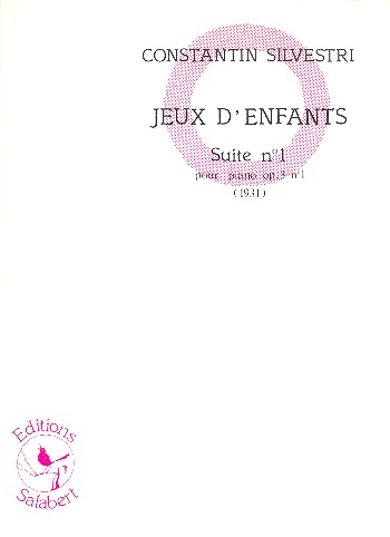 Jeux d'enfants - suite no.1 op.3,1  pour piano